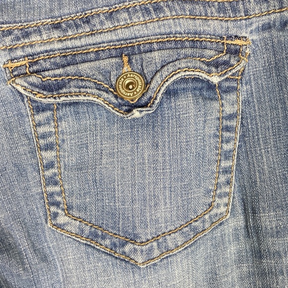 Aeropostale Skinny Flare Jeans Size 13/14 Short - Picture 7 of 9